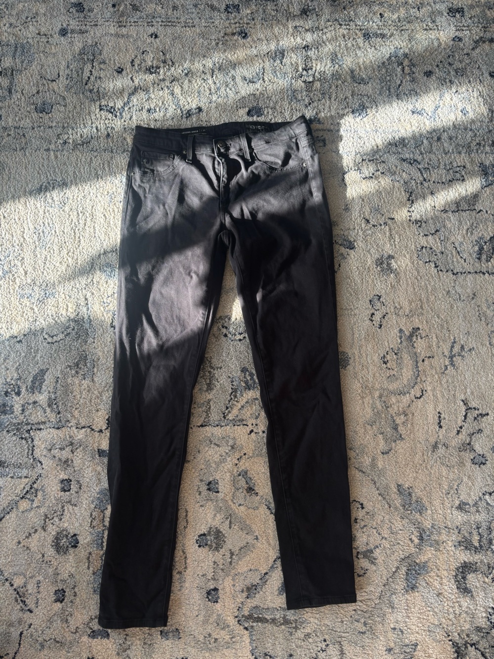 AG Adriano Goldschmied Women’s Black Skinny Jeans